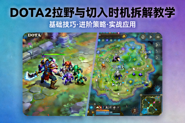 DOTA2拉野与切入时机拆解教学封面图