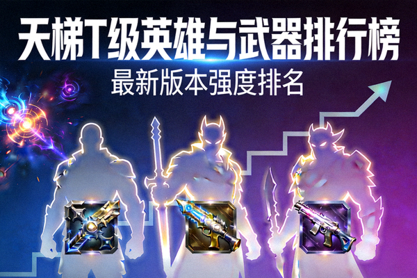 天梯T级英雄与武器排行榜单封面图